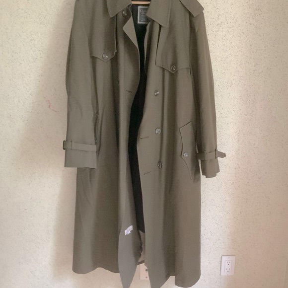 🥳❤️2X HP ⭐️Vintage Men’s Christian Dior 2 in 1 Trench /Winter - Picture 2 of 12